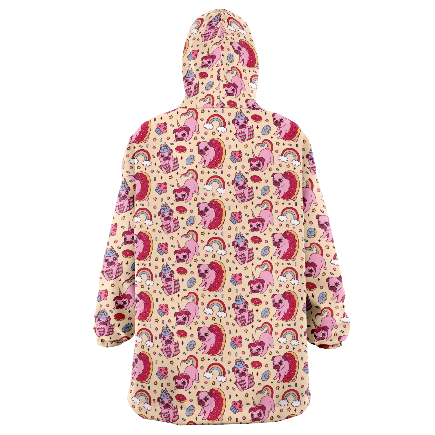 Cute Pug Snuggie