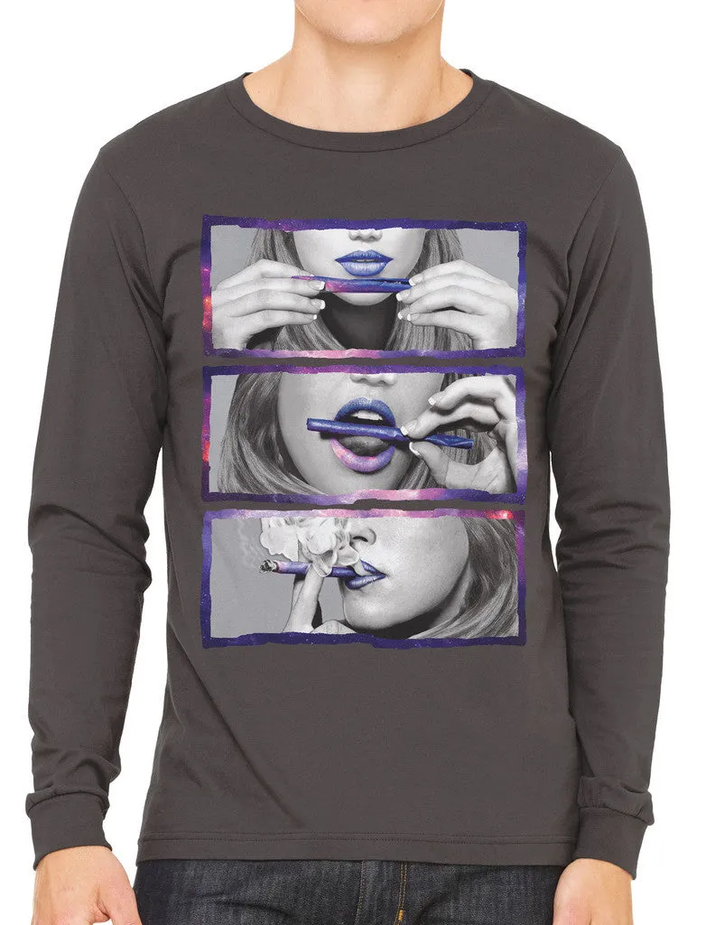 Galaxy Women Blunt Men's Long Sleeve T-shirt